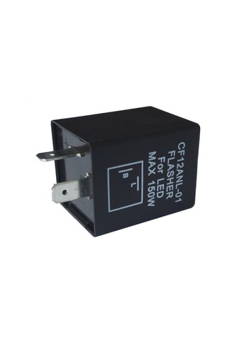 Geeroyoo Cf12anl-01 2 Pinli Yüksek Dayanımlı Araç Sinyal Rölesi, Led Ampul Uyumlu, 12v 20a