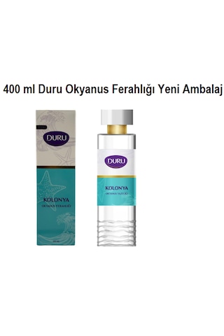 Duru 80 Derece Okyanus Ferahlığı Kolonyası Pet Şişe 400 ML