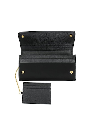 Prada Kadın Cüzdan 1mh132-uz0-f0x3x 1mh132-uz0-f0x3x Siyah Siyah