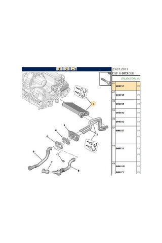 Kalorifer Radyatörü Tepee Berlingo 346490-6448s7