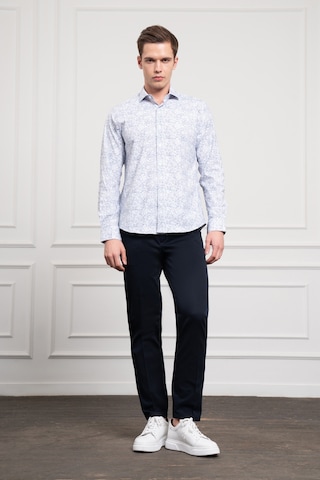 Morven Erkek Lacivert Trend Dynamic Fit İtalyan Yaka Gömlek 25ms004021200 Lacivert