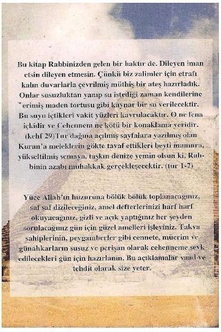 Ey İnsan İlahi Emirler - İmam Gazali 2.el