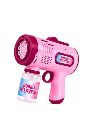 Bubbleglow Otomatik Köpük Tabancası Pembe Tek Dokunuş, Işıklı Gövde Bubbleglow Otomatik Köpük Tabancası Pembe Tek Dokunuş, Işıklı Gövde