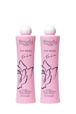 %100 Doğal Saf Gül Suyu 160 Ml 2'li Paket