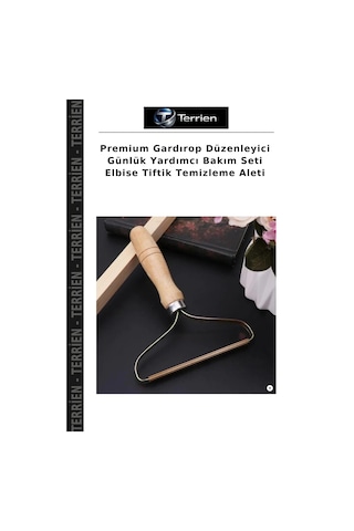 Premium Gardırop Düzenleyici Günlük Yardımcı Bakım Seti Elbise Tiftik Temizleme Aleti Çok Renkli
