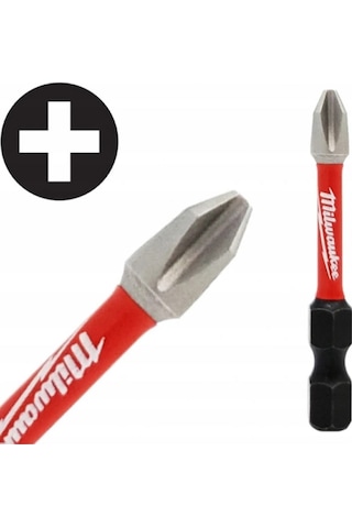 MİLWAUKEE BİTS UÇ Matkap Ucu Tornavida Ucu Vidalama Ucu PH2-50mm