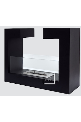 Starfire Stylish Taşınabilir Bioethanol Şömine Siyah