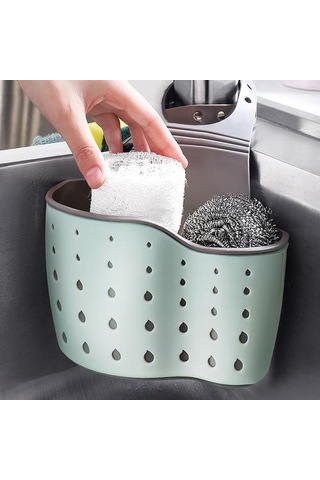 Lavabo Raf Sabun Sünger Drenaj Raf Banyo Tutucu Mutfak Depolama Vantuz Mutfak Organizatör Lavabo Mutfak Aksesuarları Yıkama Raflar Ve Amp Tutucular 2