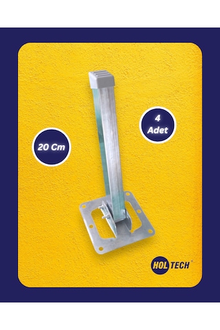 Metal Katlanır Yer Sofrası Ayağı 20 Cm Tamamen Metal Sofra Altı