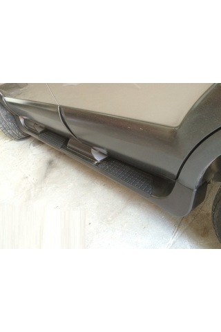 Hyundai Tucson Uyumlu 2004 2014 Yan Basamak Side Step Oem Style Gri