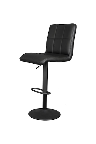 Bürocci Carla Bar Taburesi-Siyah Deri-9503Y0101-Siyah