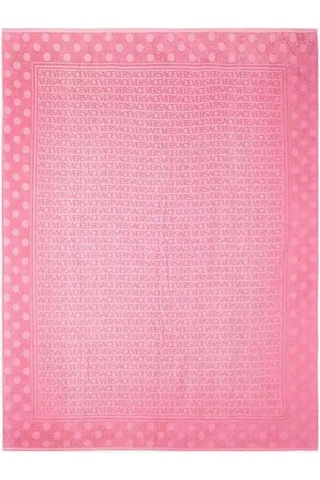 Home La Vacanza Havlu, Pamuklu, Yumuşak Doku & Şık Desenli Pembe