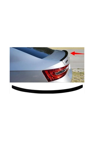 Skoda Suberb Bagaj Üstü Piano Black Spoiler 2015-2019 İthal