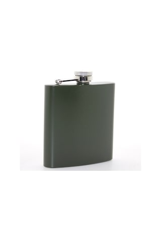 Delux Serisi Arkadaşa Hediye Yeni Yıl Hediyesi Kamp Malzemesi Paslanmaz Çelik Tekli 6 Oz Matara Metal