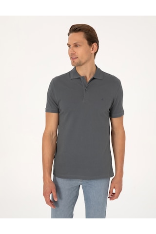 Pierre Cardin Erkek Antrasit Tişört Basic 50325323-vr006 Antrasit