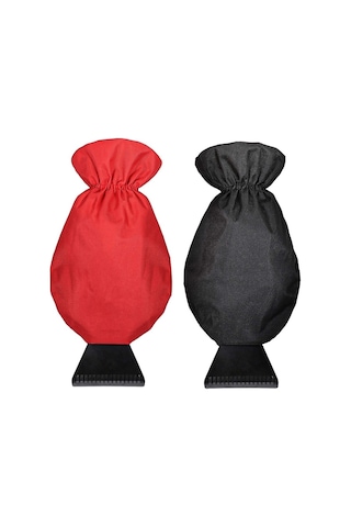 Sones Araç Buz Ve Kar Kazıyıcı Eldiveni 2 Adet Kırmızı