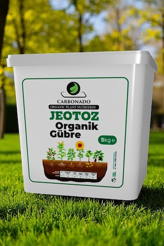 Jeotoz Organik Gübre 5 Kg %100 Doğal, Güçlü Bitki Besleme Ve Toprak Canlandırma Diğer
