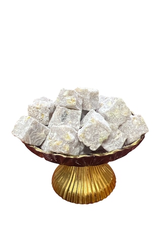 Çifte Kavrulmuş Antep Fıstıklı Pudra Şekerli Lokum 1 Kg