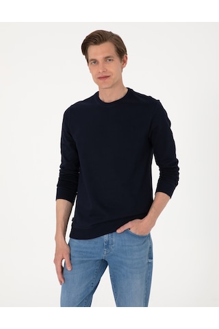 Pierre Cardin Erkek Lacivert Sweatshirt 50314054-vr033 Lacivert