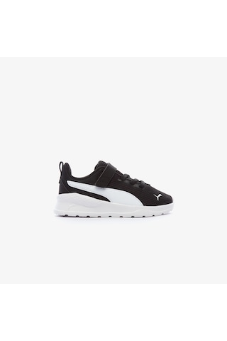 Puma Anzarun Lite Çocuk Siyah Spor Ayakkabı Düz 372010 Siyah