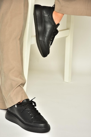 Fox Shoes S274048409 Siyah/siyah Kadın Spor Ayakkabı Sneakers Siyah Melanj
