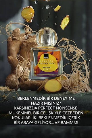 Avon Perfect Nonsense Ginger Blaze Edp 50ml Odunsu - Oryantal