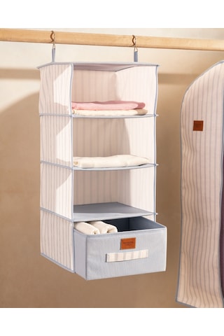 Madame Coco Nuage 4 Bölmeli Dolap İçi Düzenleyici Dznl0000000007 Beyaz