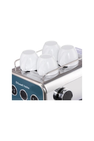 Russell Hobbs Distinctions 26451-56 Manuel Espresso Makinesi Okyanus Mavisi (Teşhir)