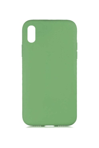Apple Uyumlu iPhone X Kılıf Zore Lsr Lansman Kapak Light Green