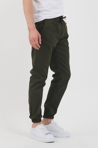 Tarz Cool Erkek Bel Paça Lastikli Jogger Pantolon Haki