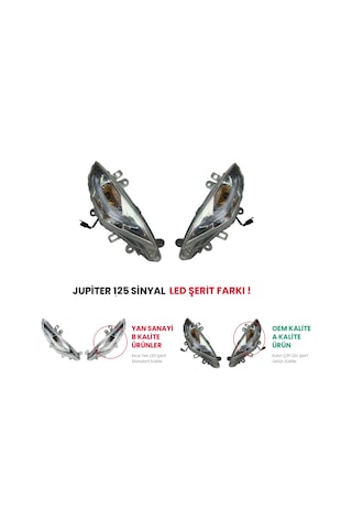 Tvs Jupiter 125 Sinyal Takımı İthal Oem Tam Tip Uyumlu Komple Set