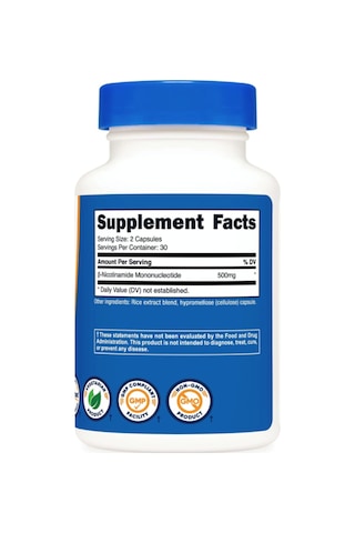 Nutricost Nmn Nad Öncüsü 500 Mg 60 Capsules Tr Tek Yetki...