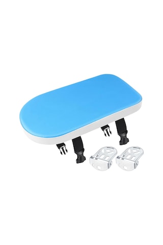 Homyl Bisiklet Arka Koltuk Minderi Hafif 30x15x3.5cm Basit Montaj Mavi