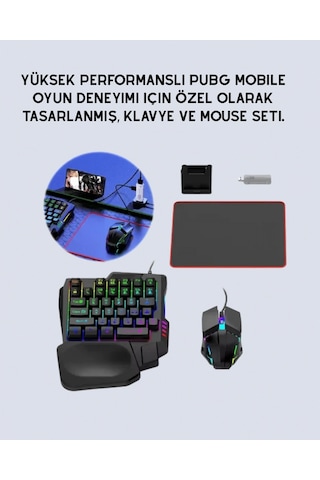 Kablosuz Mobil Oyun Kiti - 5 Parça Tam Set