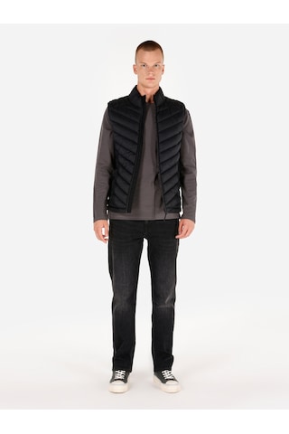 Colins Siyah Erkek Yelek Cl1071238 Q1.v1 Blk Siyah