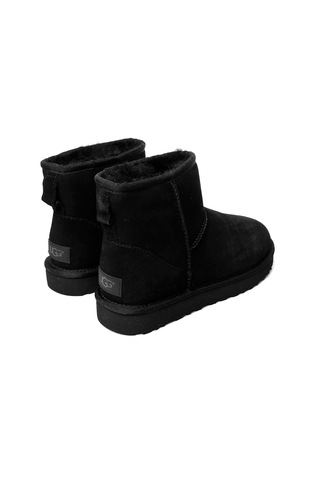 Bot Kadın 1016222 Ugg W Classıc Mını Iı Black Siyah