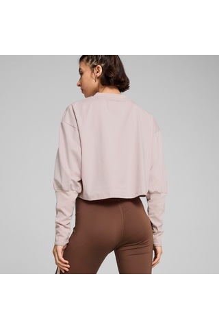 Puma Studio Cloudspun Crew Kadın Pembe Sweatshirt525688