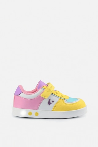 Vicco Sam Işıklı Kız Okul Öncesi Sarı Sneaker Sarı