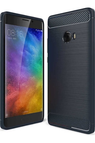 Xiaomi Mi Note 2 Kılıf Zore Room Silikon Kapak Lacivert