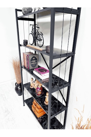 Tanraf Erciyes Telli Black Kitaplık