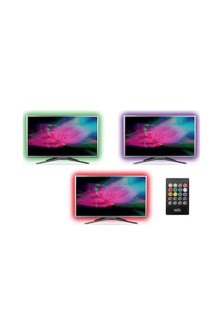 House Pratik Hp86 Uzaktan Kumandalı Tv Arkası Rgb Led Aydınlatma 2 Metre
