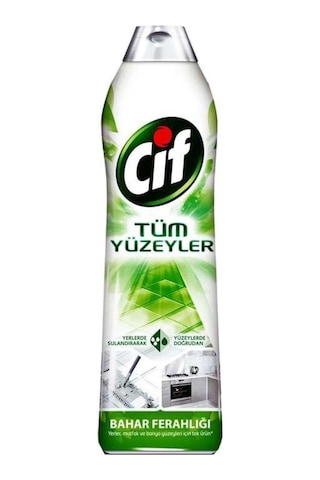 Cif Jel Tüm Yüzeyler Yüzey Temizleyici Bahar Ferahlığı 6 x 750 ML