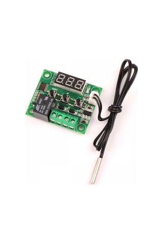 Devredünyası-W1209 Termostat Dijital Röleli - Sıcaklık Kontrol Kartı