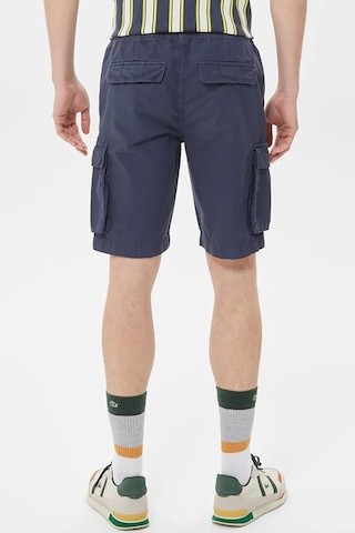Lacoste Men's Regular Fit Cotton Bermuda Shorts Erkek Kargo Cepli Bermuda Şort Lacivert