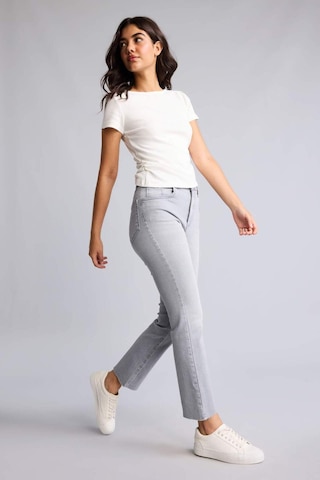 Defacto Crop Flare Fıt Yüksek Bel Gri Jean Pantolon I1912ax26aunm55 Gri-nm55