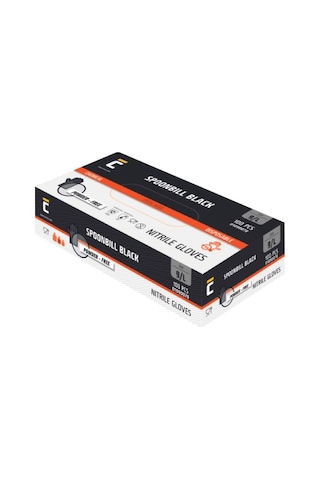 Cerva Spoonbill Tek Kullanımlık Eldiven 100'lü Siyah