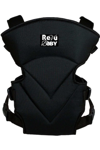 Revubaby Pro Comfort Kanguru Siyah Bebek Taşıma Çantası