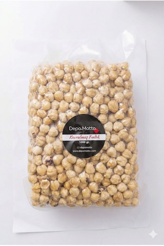 Depo Motto Kavrulmuş İç Fındık 1 Kg X 8 Paket 1 KG