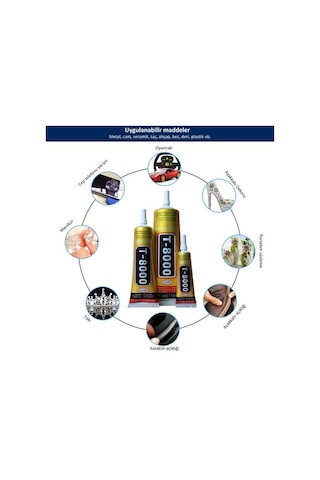 T8000 Zhanlında Tutkal Cep Telefonu Ekran Yapıştırıcı 50Ml