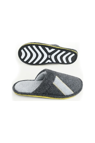 Gezer Kışlık Ev İçi Erkek Terlik GT7KME.14719.00.2D4.5N Füme